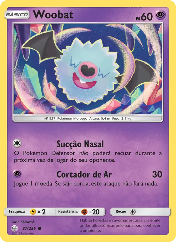 Woobat — Eclipse Cósmico 87