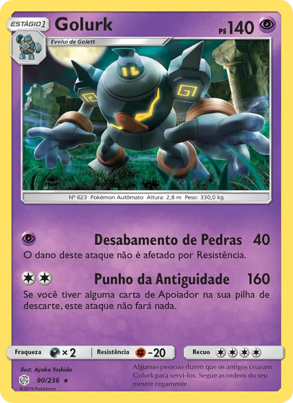 Golurk — Eclipse Cósmico 90