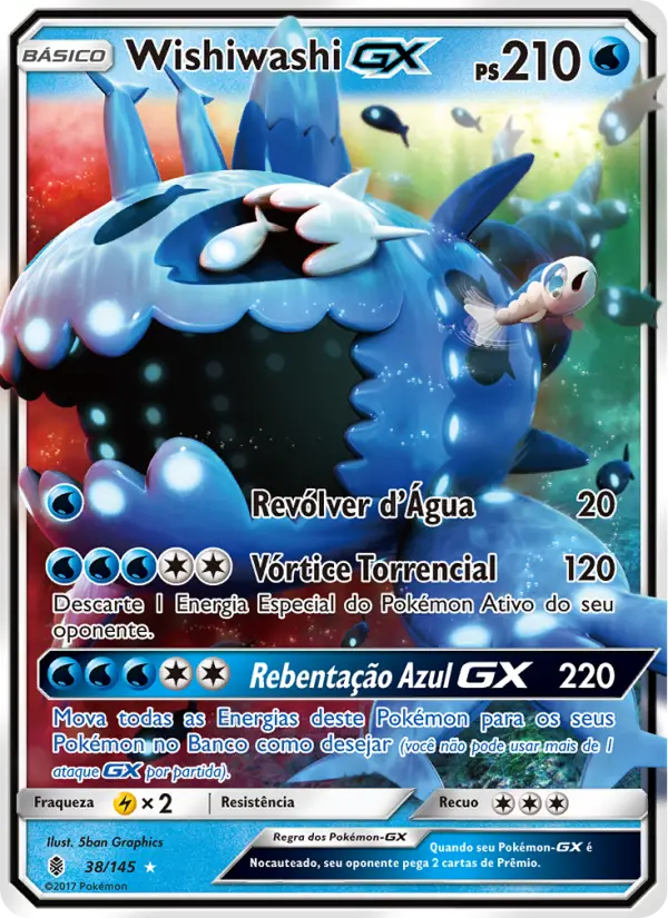 Wishiwashi GX — Guardiões Ascendentes 38