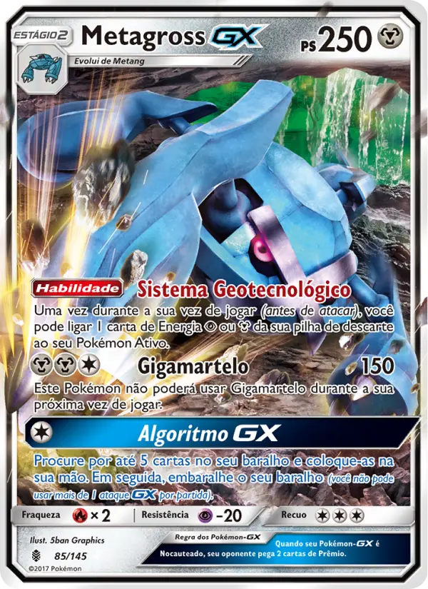 Metagross GX — Guardiões Ascendentes 85