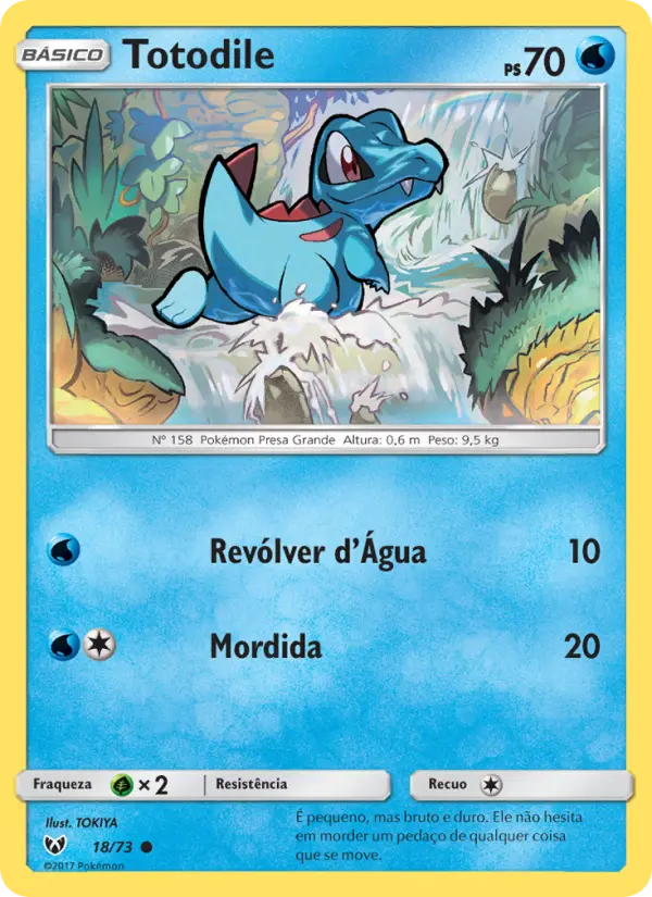 Totodile — Lendas Luminescentes 18