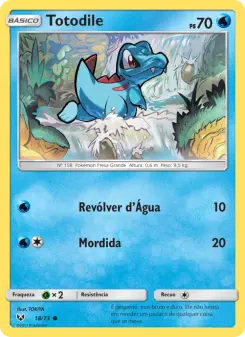 Totodile — Lendas Luminescentes 18