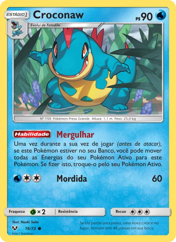 Croconaw — Lendas Luminescentes 19