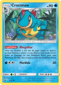 Croconaw — Lendas Luminescentes 19