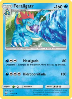 Feraligatr — Lendas Luminescentes 20