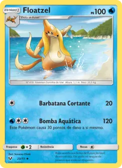 Floatzel — Lendas Luminescentes 23