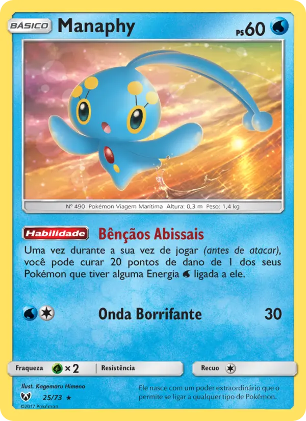 Manaphy — Lendas Luminescentes 25
