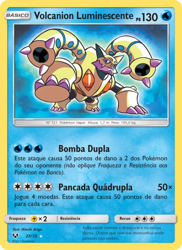Volcanion Luminescente — Lendas Luminescentes 27