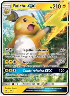 Raichu GX — Lendas Luminescentes 29