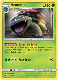 Venusaur — Lendas Luminescentes 3