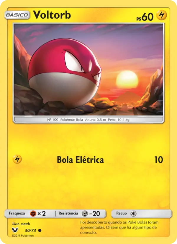Voltorb — Lendas Luminescentes 30
