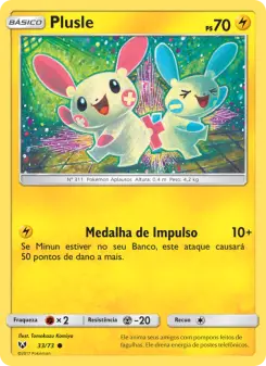 Plusle — Lendas Luminescentes 33