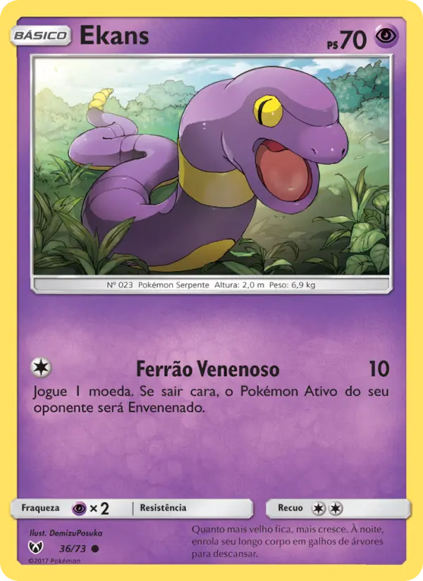 Ekans — Lendas Luminescentes 36