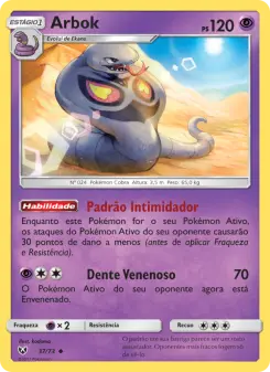Arbok — Lendas Luminescentes 37