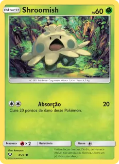 Shroomish — Lendas Luminescentes 4