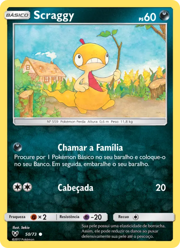 Scraggy — Lendas Luminescentes 50