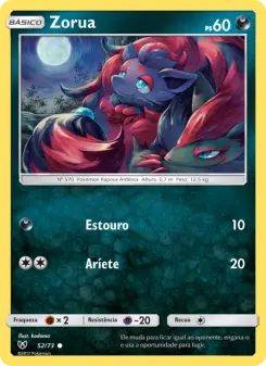 Zorua — Lendas Luminescentes 52