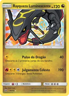 Rayquaza Luminescente — Lendas Luminescentes 56