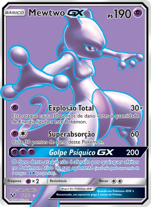 Mewtwo GX — Lendas Luminescentes 72