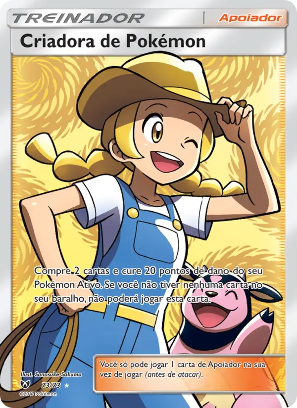 Criadora de Pokémon — Lendas Luminescentes 73