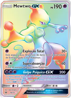 Mewtwo GX — Lendas Luminescentes 76