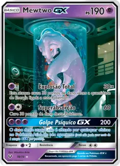 Mewtwo GX — Lendas Luminescentes 78