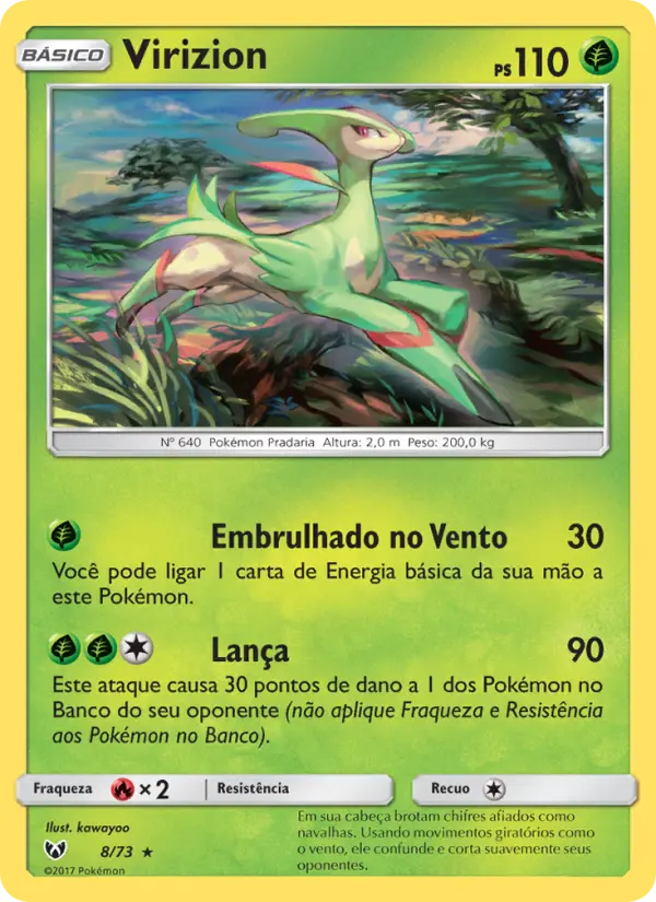 Virizion — Lendas Luminescentes 8