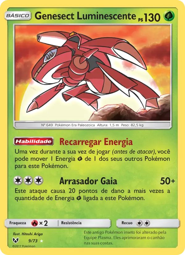 Genesect Luminescente — Lendas Luminescentes 9