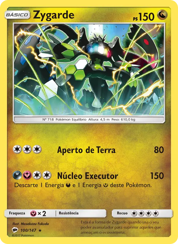 Zygarde — Sombras Ardentes 100