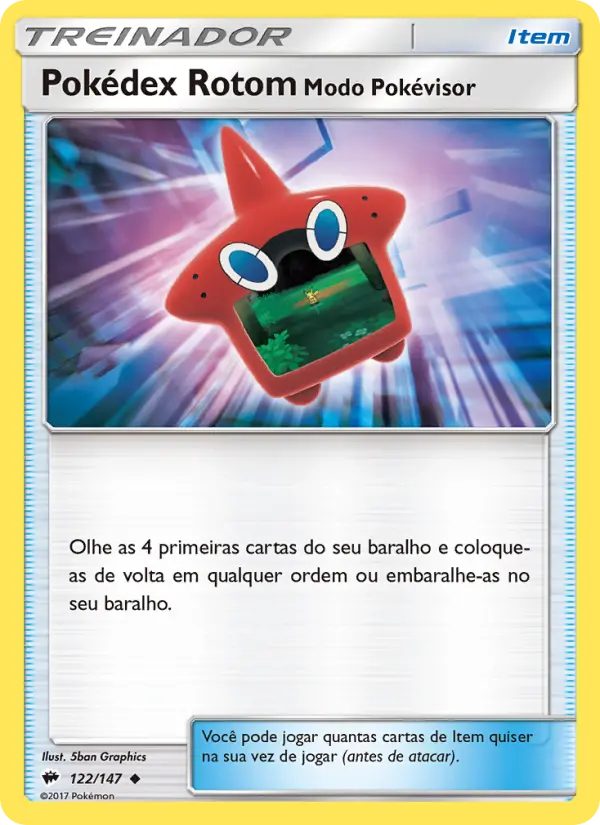 Pokédex Rotom - Modo Pokévisor — Sombras Ardentes 122