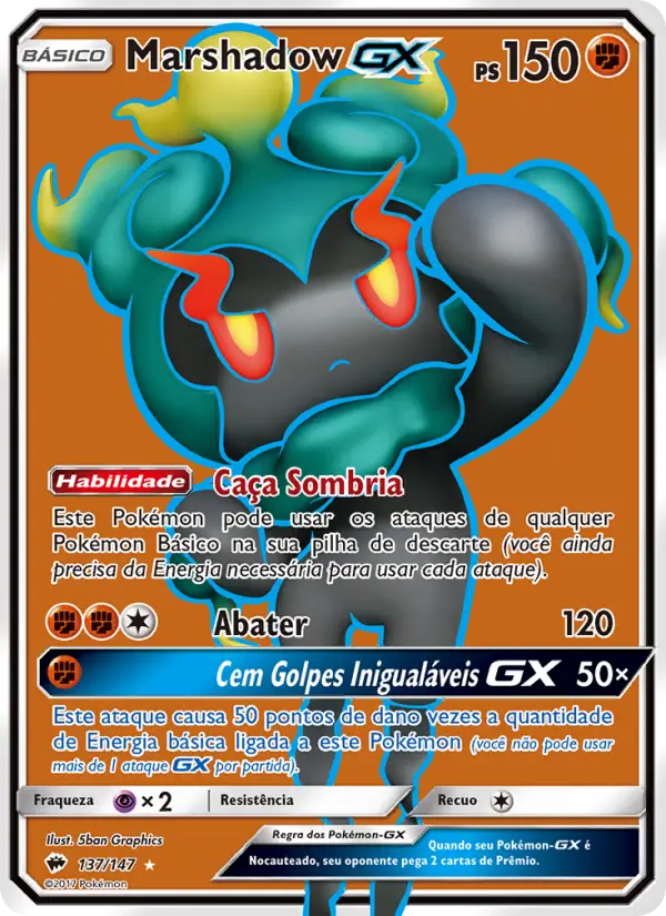 Marshadow GX — Sombras Ardentes 137