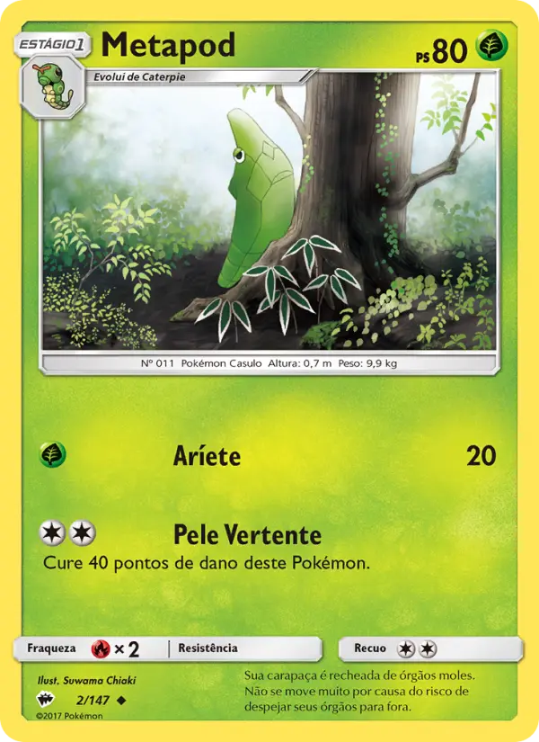 Metapod — Sombras Ardentes 2