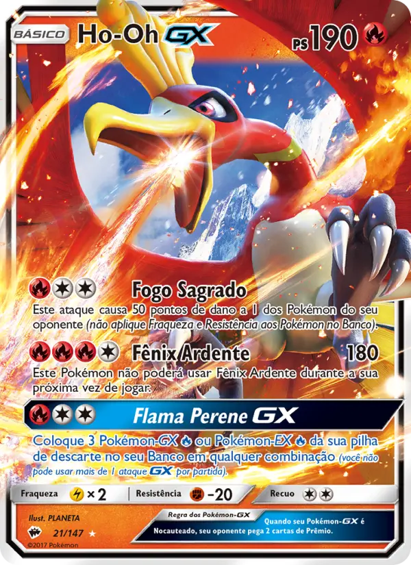Ho-Oh GX — Sombras Ardentes 21