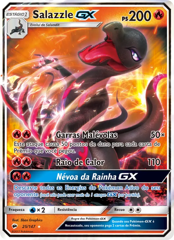 Salazzle GX — Sombras Ardentes 25