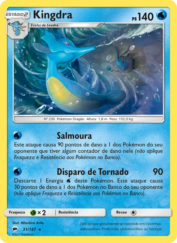Kingdra — Sombras Ardentes 31