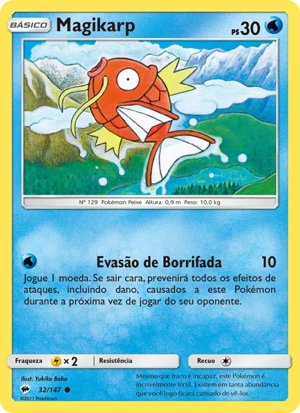 Magikarp — Sombras Ardentes 32