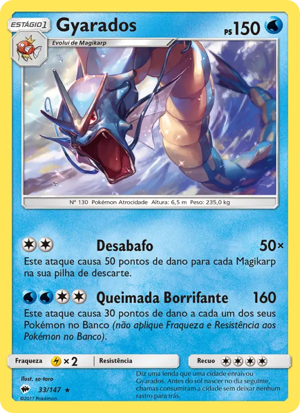 Gyarados — Sombras Ardentes 33