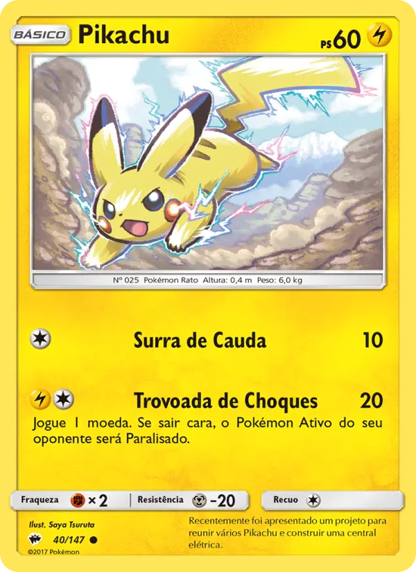 Pikachu — Sombras Ardentes 40