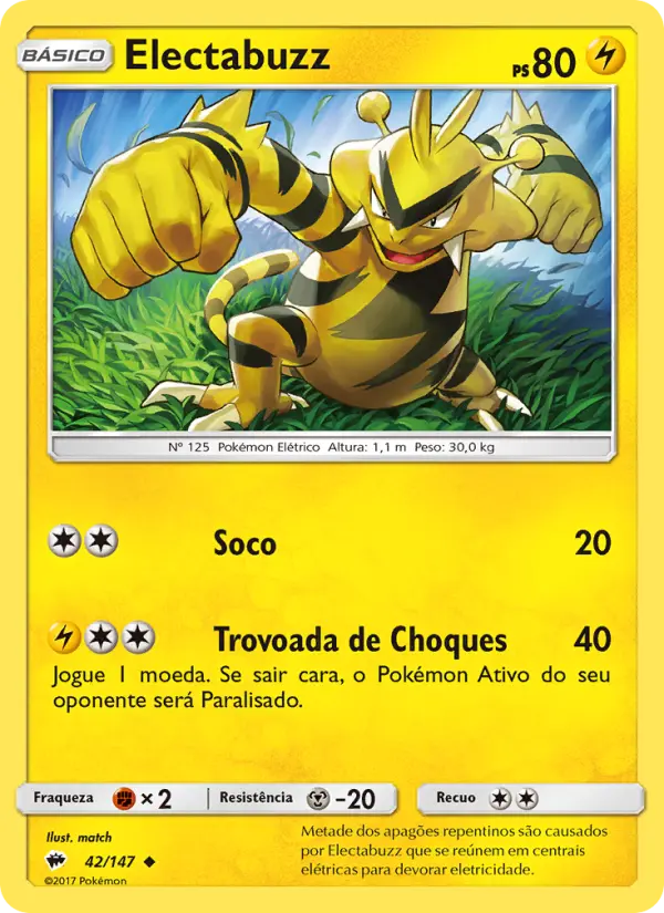 Electabuzz — Sombras Ardentes 42