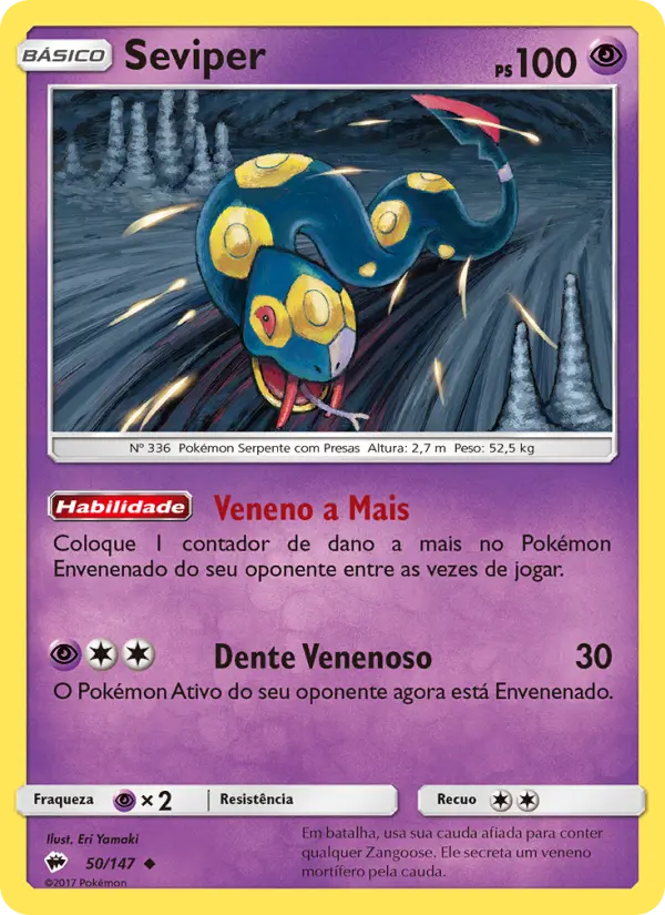 Seviper — Sombras Ardentes 50