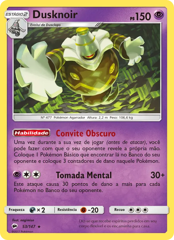 Dusknoir — Sombras Ardentes 53
