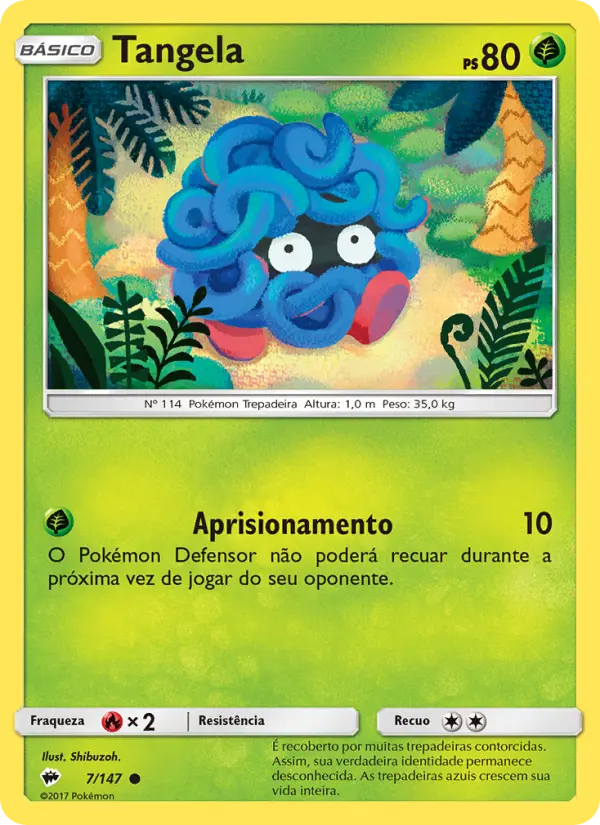 Tangela — Sombras Ardentes 7