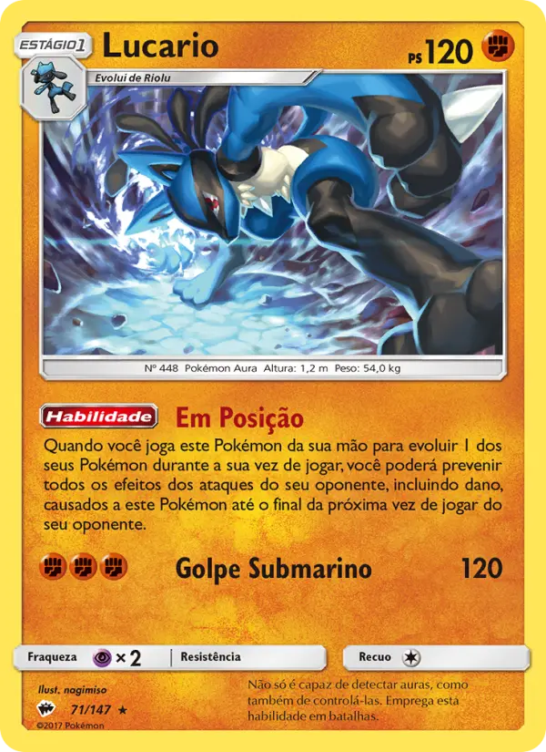 Lucario — Sombras Ardentes 71