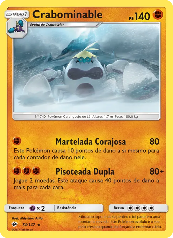 Crabominable — Sombras Ardentes 74