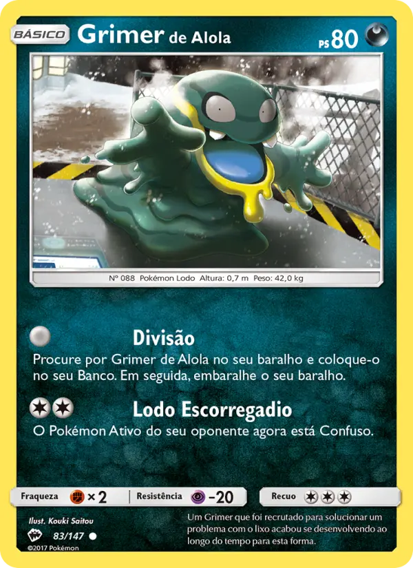 Grimer de Alola — Sombras Ardentes 83