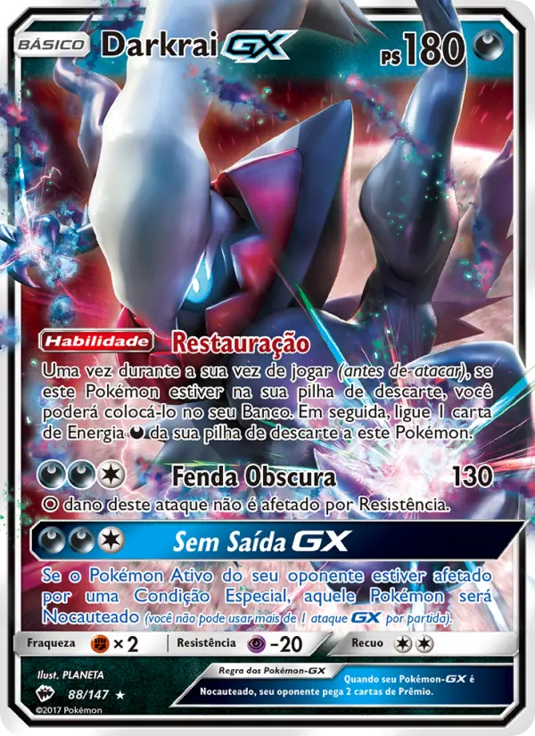 Darkrai GX — Sombras Ardentes 88