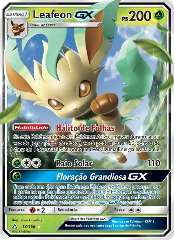 Leafeon GX — Ultra Prisma 13