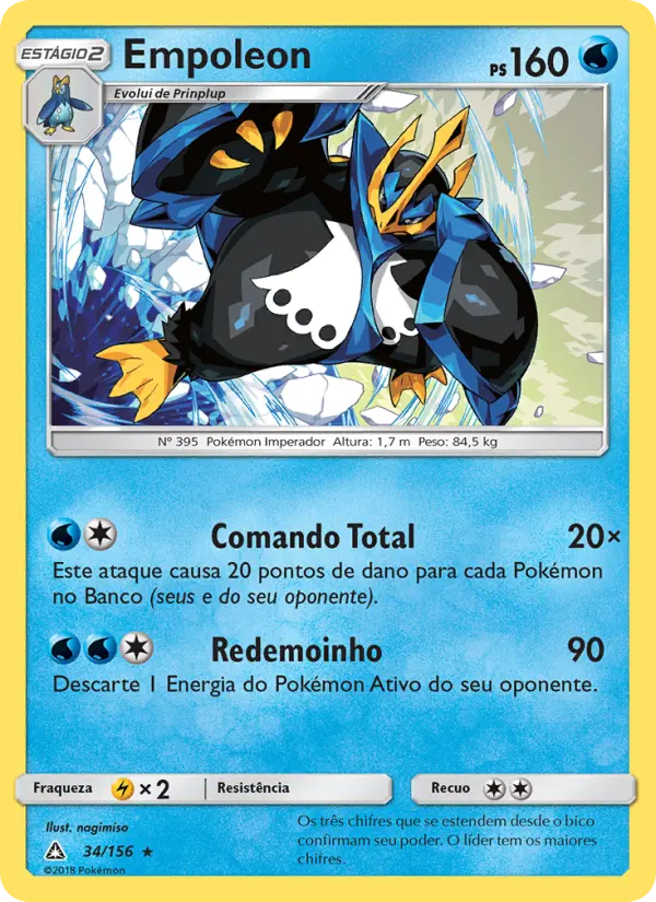 Empoleon — Ultra Prisma 34