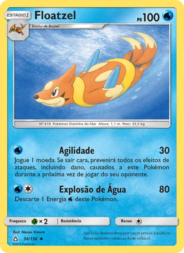 Floatzel — Ultra Prisma 36