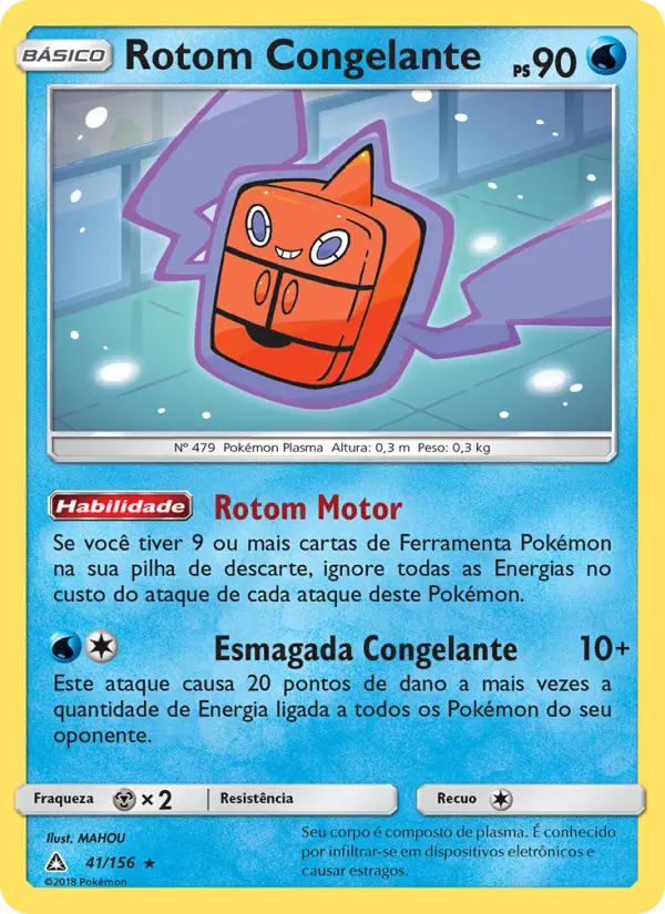 Rotom Congelante — Ultra Prisma 41